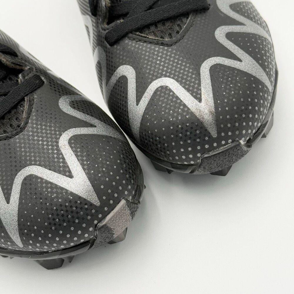 Adidas Freak Spark MD Football Cleats in Black Metallic US Big Kids 5.5 - Picture 2 of 12